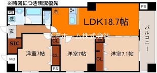 クオリア京都東山の物件間取画像